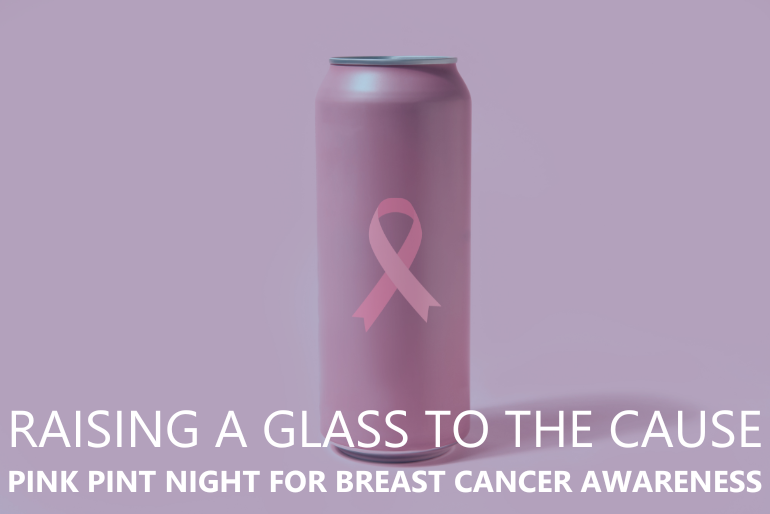 Breast Cancer Awareness Month: Raising a Glass to the Cause at Charlotte Radiology’s Pink Pint Night 2024