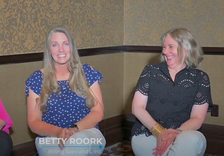 Betty Roork and Kerri Hall