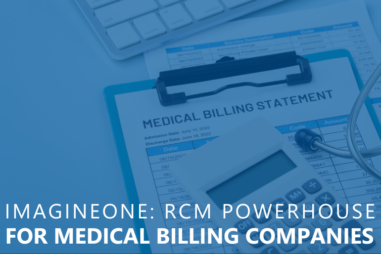 ImagineOne RCM platform for automated medical billing and analytics